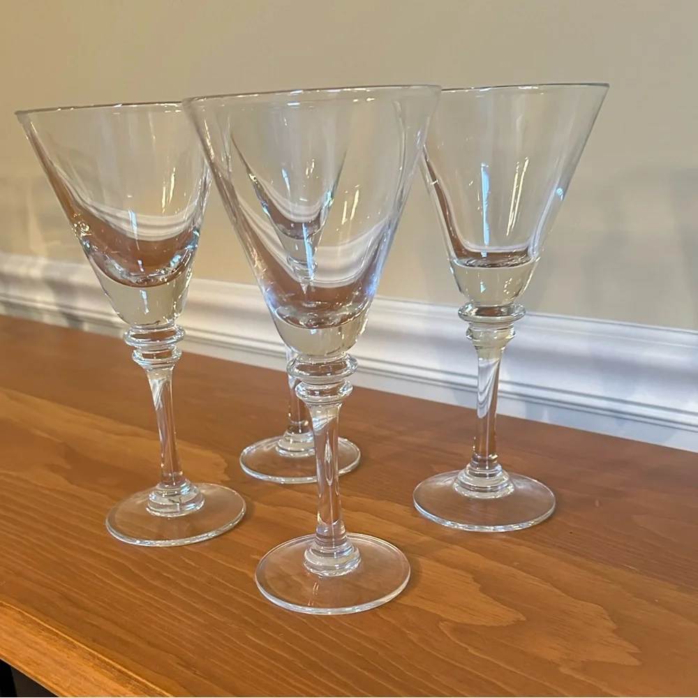 Pottery Barn Wine Glasses-Set of Four